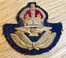 RAF OFFICERS KINGS CROWN BERET