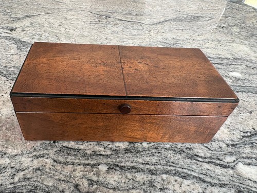 Vintage wooden hinged - vintage,