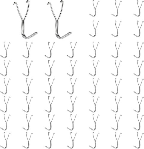 50pcs pegboard hooks - hooks, 20mm