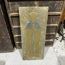 Vintage Antique Brass Rubbing