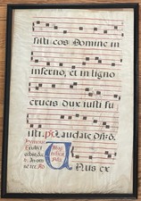 Large Illuminated Manuscript