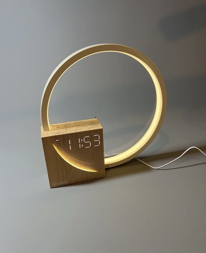 Unique alarm clock night light - alarm,