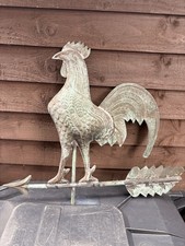 Victorian Copper Rooster Weather Vein