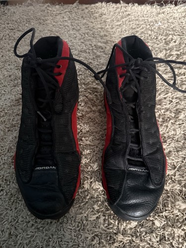 Red black jordan 13 retro - black,