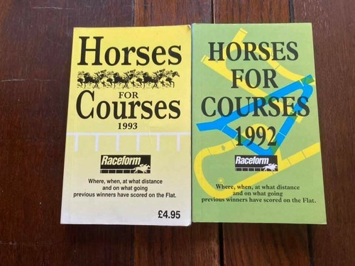 Horses for courses 1992 and - horses,