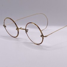Vintage Gold Round Glasses