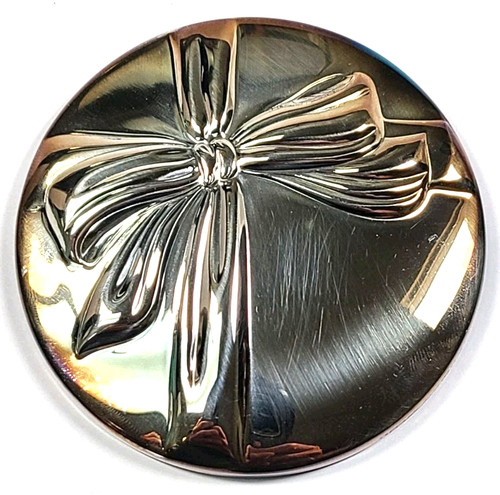 Tiffany silver plate - silver, bow