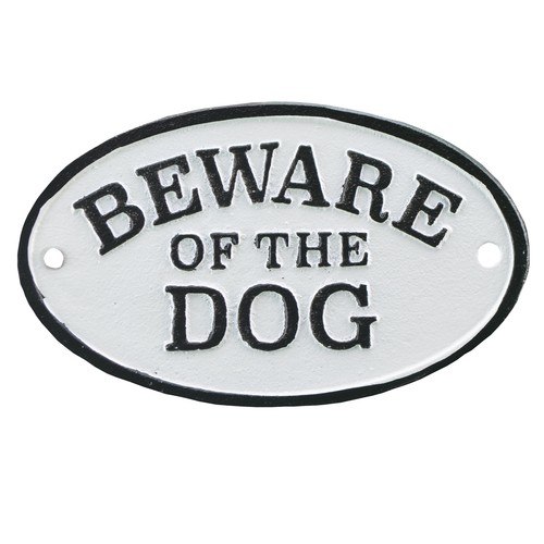 Cast iron plaque - cast,