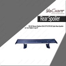 BCF OE Style Rear Spoiler w/Jn Higher Leg For 99-02 Nissan Skyline R34 GTT/GTR