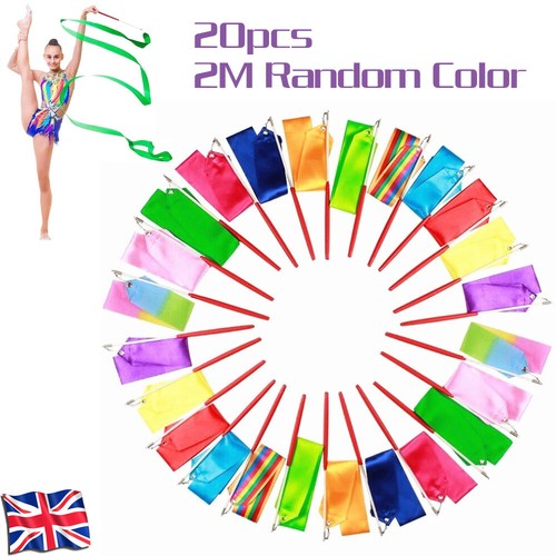20pcs gym dance ribbon - 20pcs, 2m