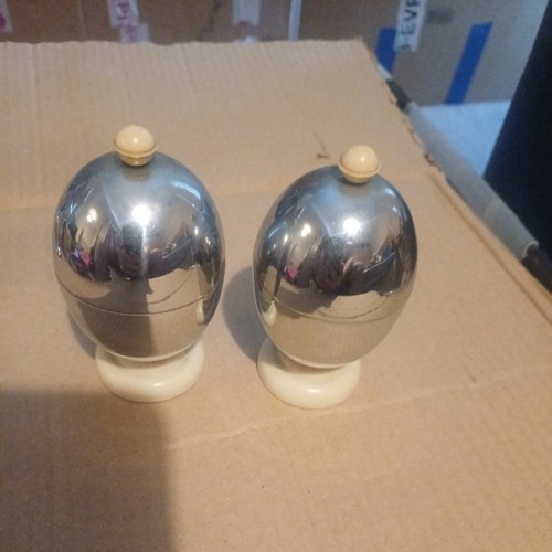 Pair art deco chrome - chrome, &