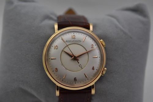 Jaeger lecoultre 18k memovox - lecoultre,