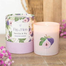 Vanilla & Fig Scented Jar