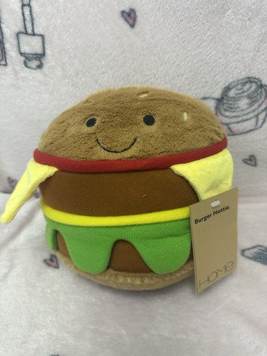 Burger hottie plush teddy - plush,