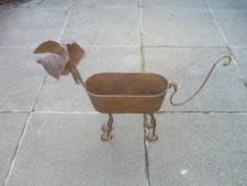 Dog Planter Novelty Metal