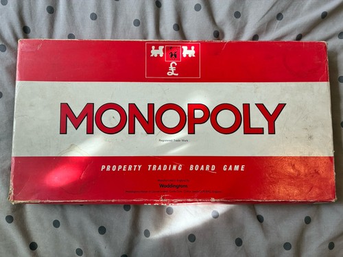 Waddingtons monopoly 1970s - waddingtons,