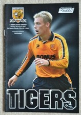 HULL CITY v Newcastle United Programme & Ticket 4 August 2003 Friendly