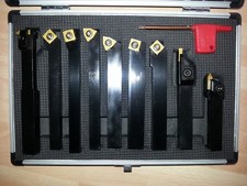 Lathe Tools - 9pc Indexable