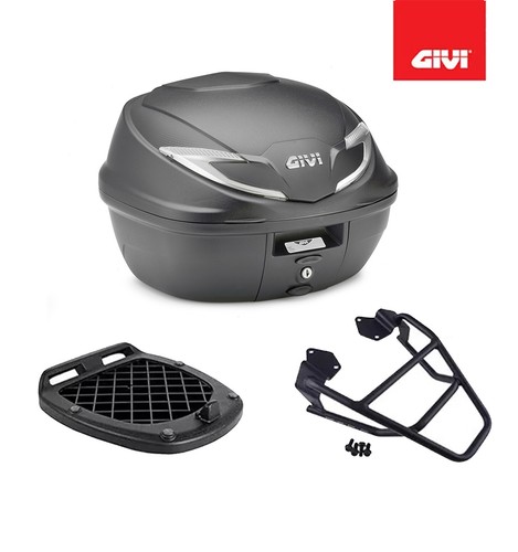 Givi black top - top, case