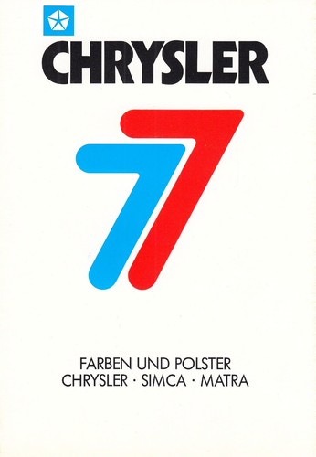 Simca chrysler colors - chrysler,