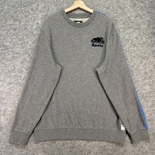 Roots Sweatshirt Mens XL Grey