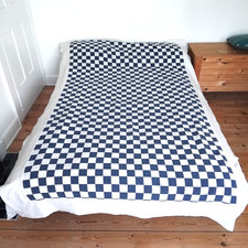 Vintage IKEA blue and cream