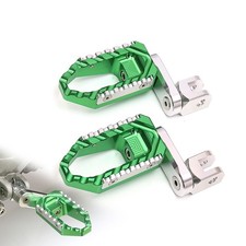 For Kawasaki Z650 Z900 17-20 19 18 40mm Lower Front Foot Pegs Wide Rider Green