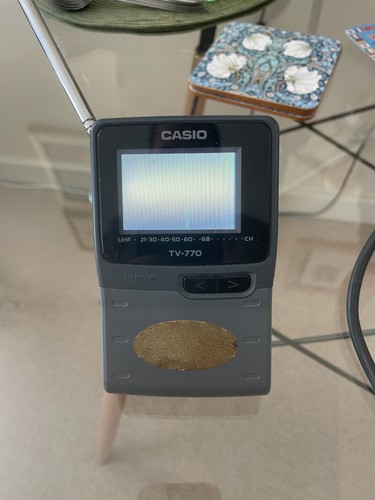 Vintage casio 770 - casio, tv‑770