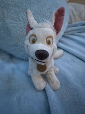 Disney UK Bolt Plush Small Stuffed Animal GOLD EYES READ!!
