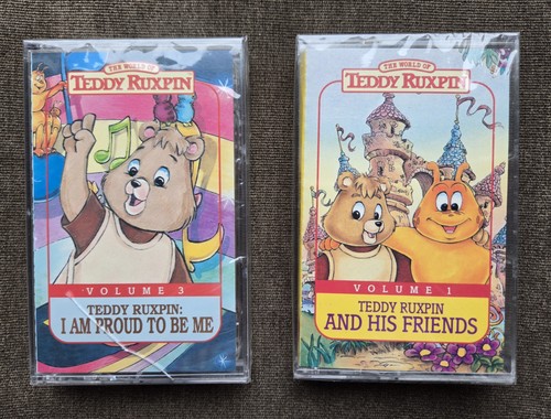 Teddy ruxpin sealed cassette - ruxpin,