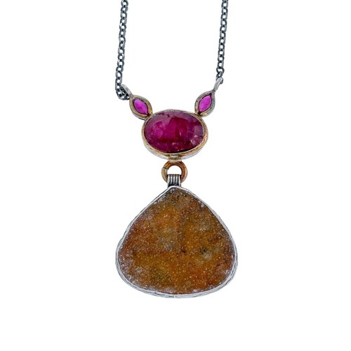Vintage sterling silver red - vintage,