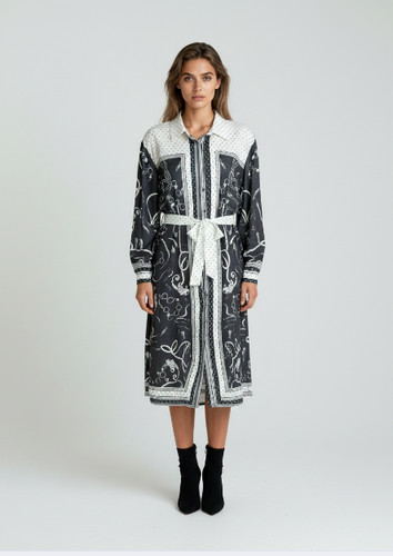 Lipsy full length dress button