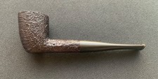 Parker Straight Billiard Pipe - Rustic - Made in England