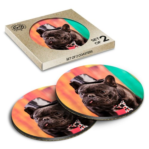 Boxed round coasters - x,