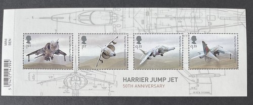 2019 mint mnh harrier jump - gb,