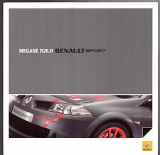 Renault Megane RenaultSport R26.R Limited Edition 2008-09 UK Market Brochure