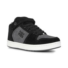 IPATH Grasshopper High-Top Skate Shoes - Black/Grey Suede