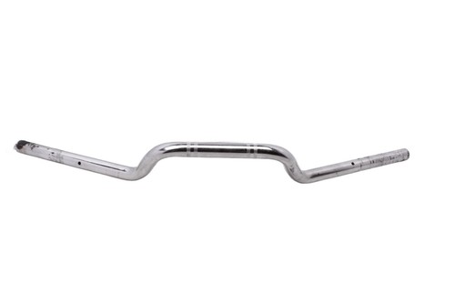 Handlebar 22mm curved chrome