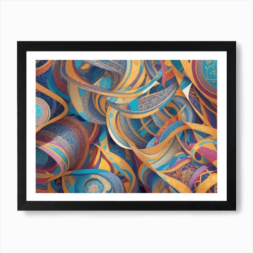 Islamic art print - art,