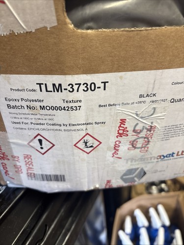 Thermaset jet black 9005 - thermaset,