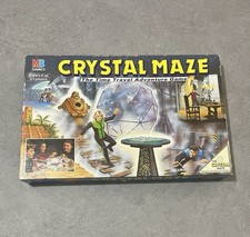 Original Crystal Maze Board Game MB Games 1993 Vintage Retro Near complete