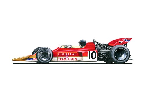 Jochen rindt lotus 72c - rindt,