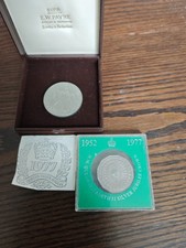 2 X Queen Elizabeth Silver