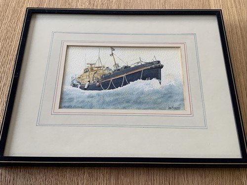 Original signed watercolour - original,