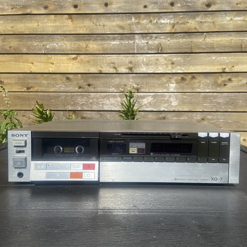 Sony stereo cassette deck - xo-7,