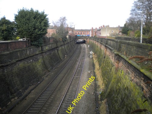 Photo 6x4 railway line - photo,