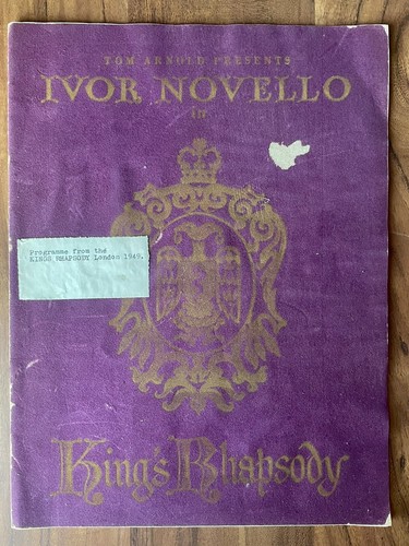 Vintage 1949 king rhapsody - king's,