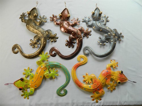 Gecko wall art ornament - wall,