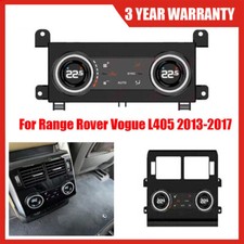 Rear Seat A/C Control Panel