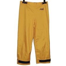 Musto Yachting Trousers Size XL Mens Yellow Navy Sailing Boating L31” Waterproof